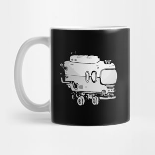 robot doodle monster 04 Mug